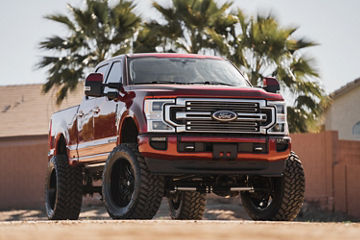 2022 Ford F350 - Fuel DARKSTAR - Black | Fuel Off-Road Wheels